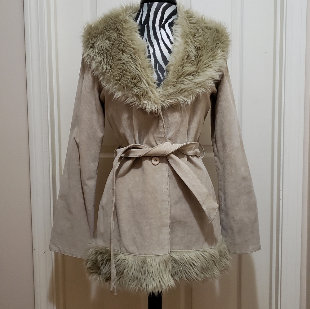 Charlotte Russe leather coat